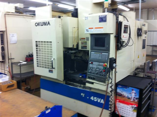 Okuma MX45VA, Machine ID: 6323